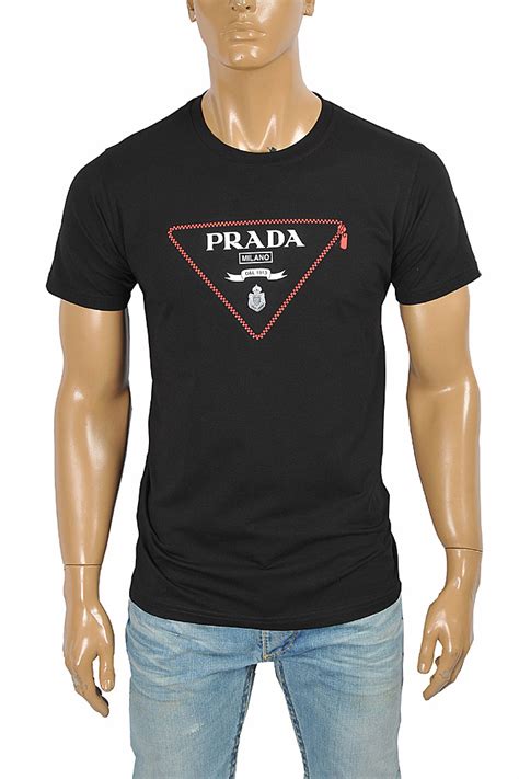 prada t shirt mens|prada t shirt men price.